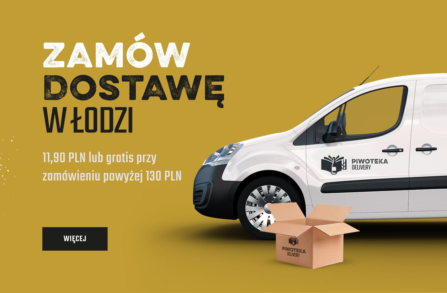 Dostawy Piwoteki w Łodzi